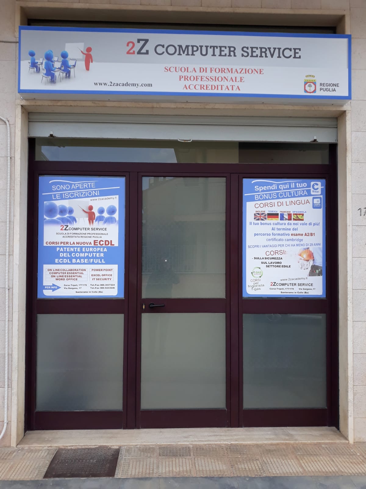 2z Academy entrata